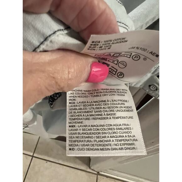 Old Navy Shirt Dress Chambray Size Large Long Sleeve Blue Casual Shift Button - Picture 5 of 6